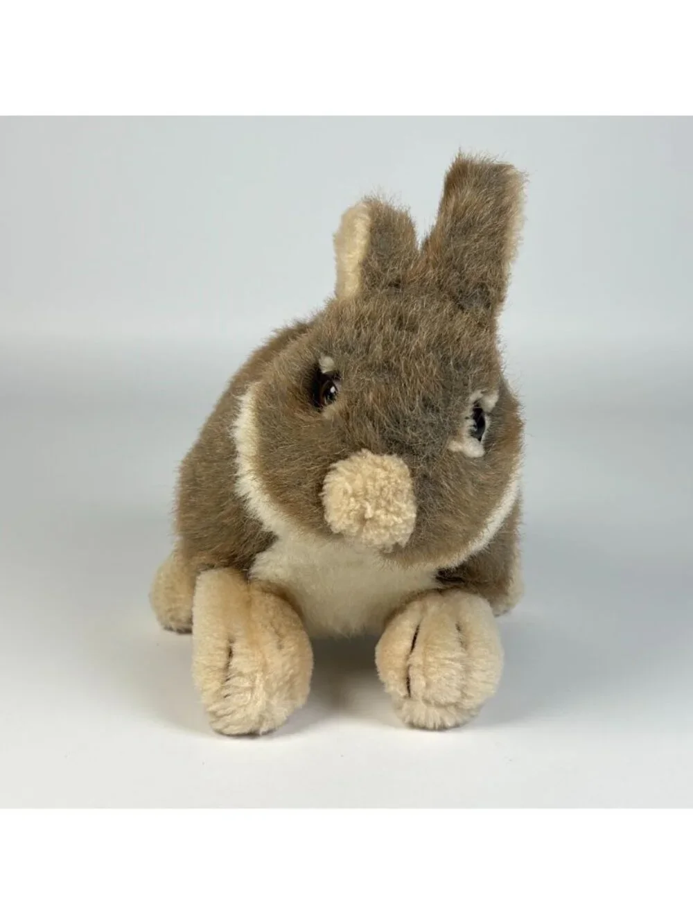 Nanco Cottontail Brown Bunny Rabbit Plush Stuffed Animal Toy 8